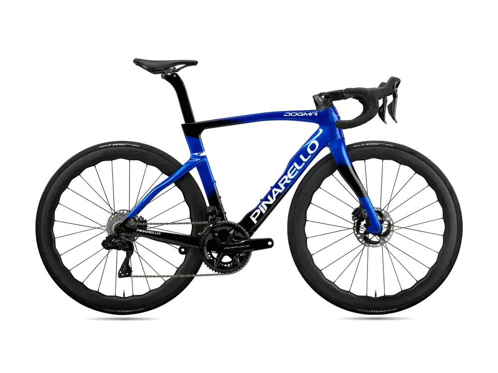 Pinarello Dogma F SHIMANO Dura Ace Di2 2x12 Direct mount rim brake 550 modrá/černá Cenová Bomba