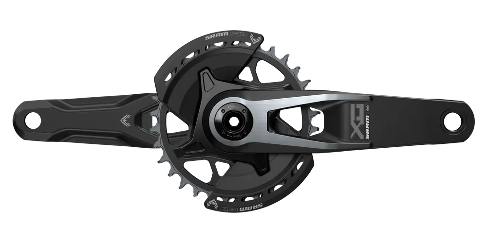 Kliky SRAM X0 Eagle V2 Q174 CL55 DUB MTB Wide 170mm Black 2-guards 32z T-Type Cenová Bomba