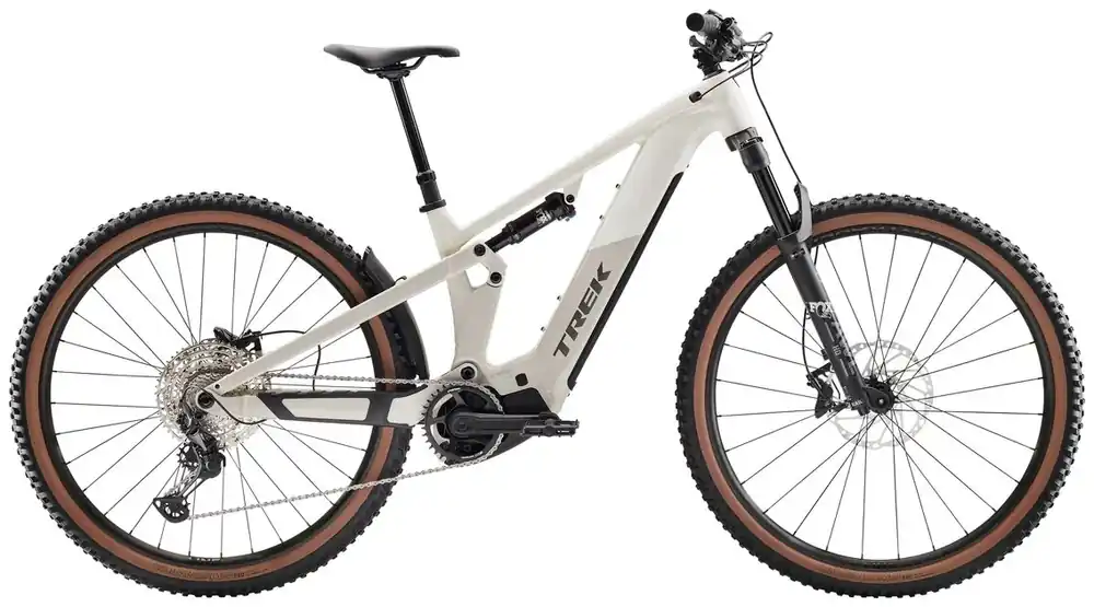 Trek Powerfly+ FS 6 Gen 4 S bílá/hnědá Novinka