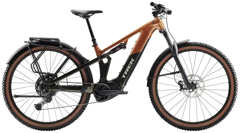 Rychlé Dodání Trek Powerfly+ FS 4 Equipped Gen 4 XL oranžová/zelená