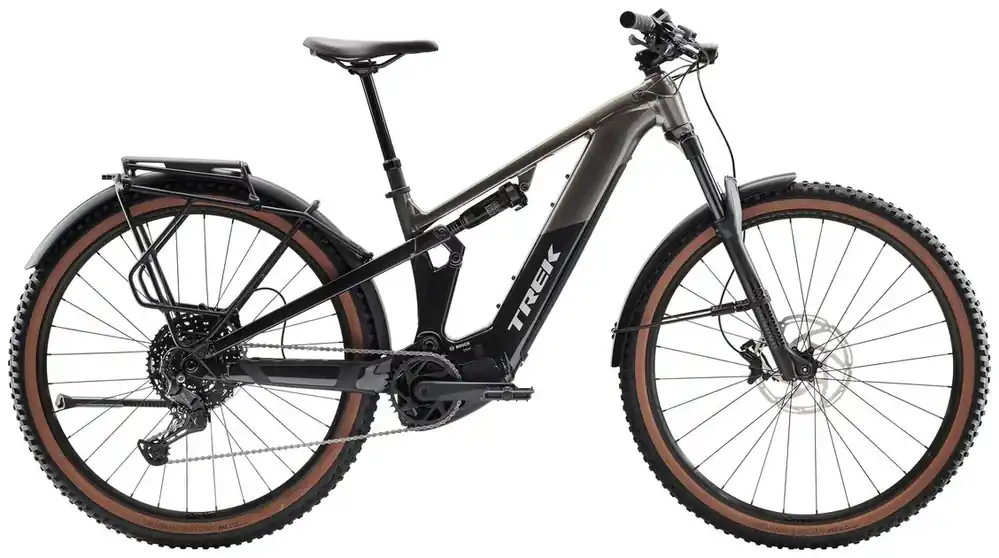 Trek Powerfly+ FS 4 Equipped Gen 4 XL šedá/černá Vysoce Kvalitní