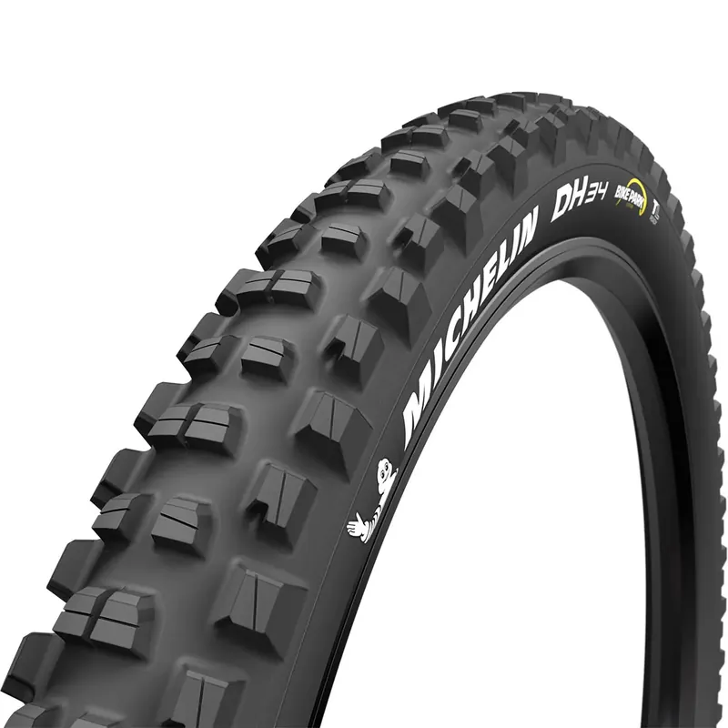 Přímo Od Výrobce MICHELIN PLÁŠŤ DH34 BIKE PARK 27,5X2.40 PERFORMANCE LINE DRÁT GUM-X TLR černá