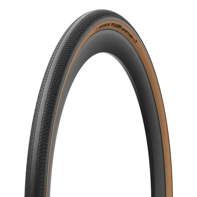 MICHELIN PLÁŠŤ POWER ADVENTURE CLASSIC V2 700X42C COMPETITION LINE KEVLAR GUM-X TS TLR černá Značkový
