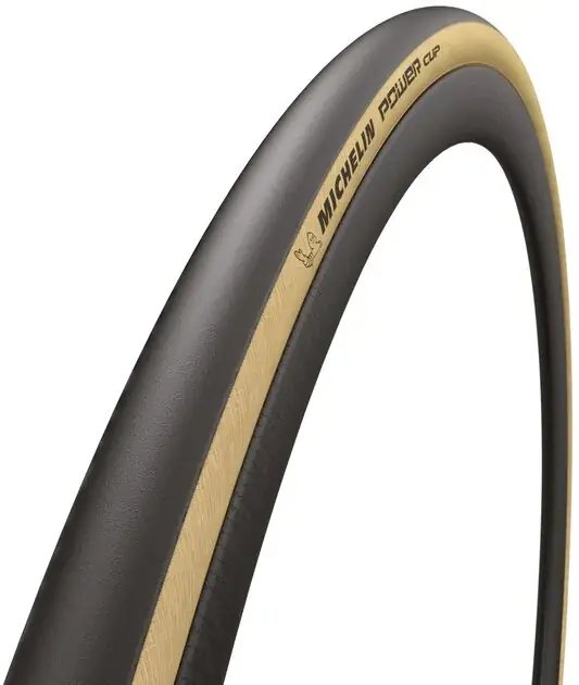 MICHELIN PLÁŠŤ POWER CUP CLASSIC 700x25 COMPETITION LINE KEVLAR GUM-X TS černá/hnědá Oblíbený