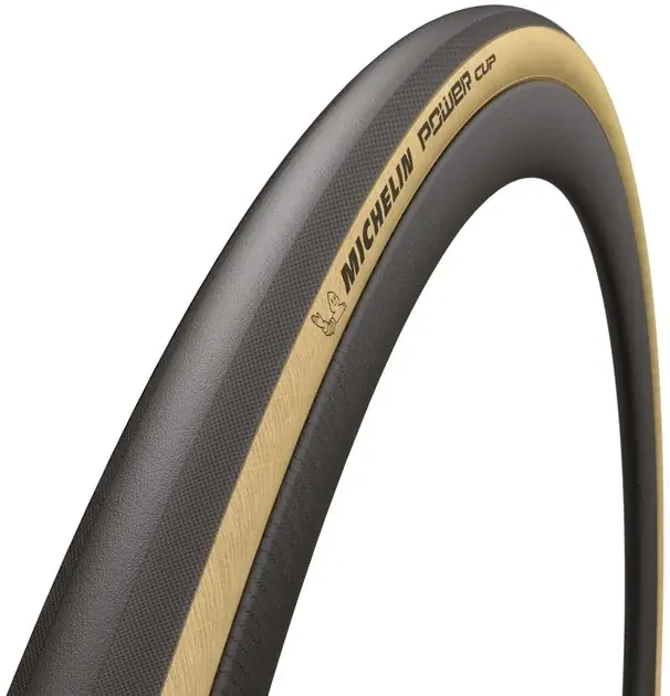 Objednat Nyní MICHELIN GALUSKA POWER CUP TU CLASSIC 700x28 RACING LINE GUM-X černá/hnědá