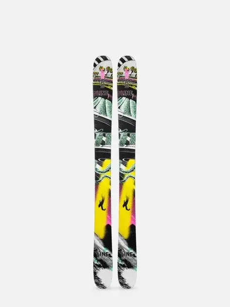 LINE Bacon Shorty 107 lyže 155 multicolor Sezónní Sleva
