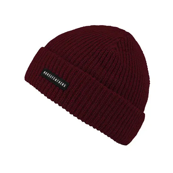 Horsefeathers Jake beanie červená Dokud Zásoby Vydrží