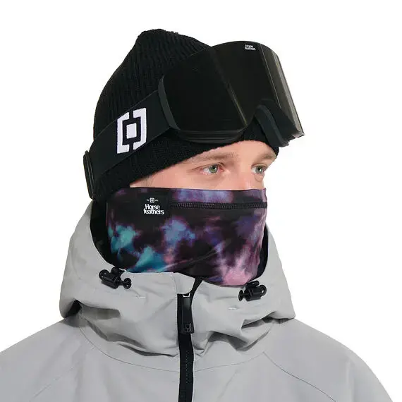 Horsefeathers Neck warmer fialová/modrá Jen Po Omezenou Doba