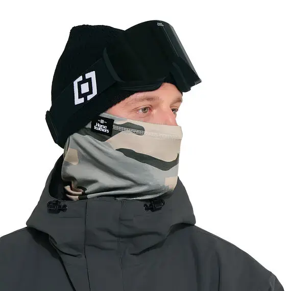 Nejlepší Volba Horsefeathers Neck warmer khaki/zelená