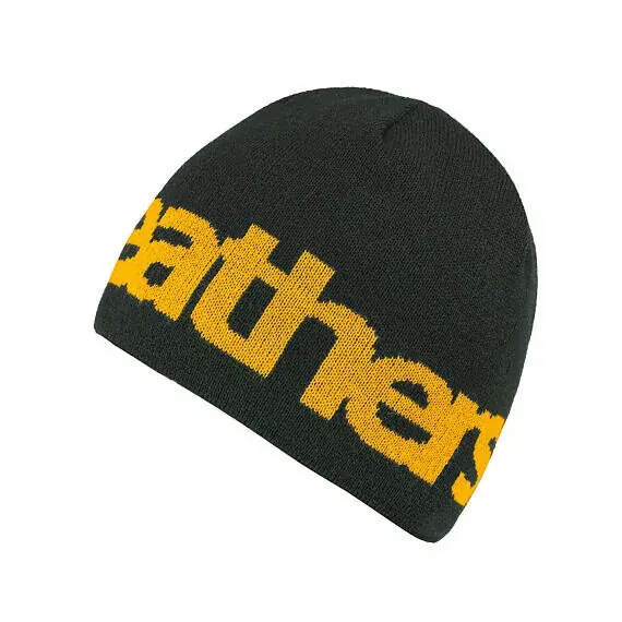 Ověřený Horsefeathers Fuse youth beanie černá/žlutá