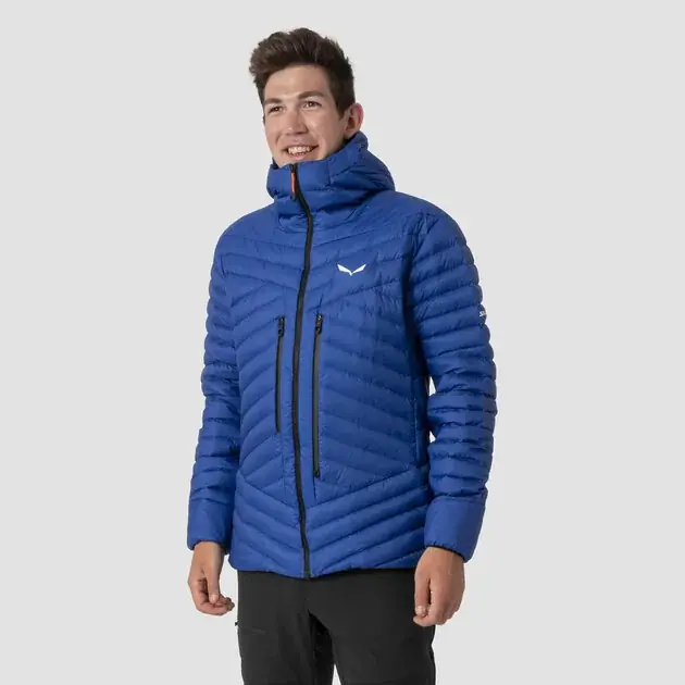 Akce Salewa Ortles Hyb Rds Dwn M Jacket 54/2X modrá