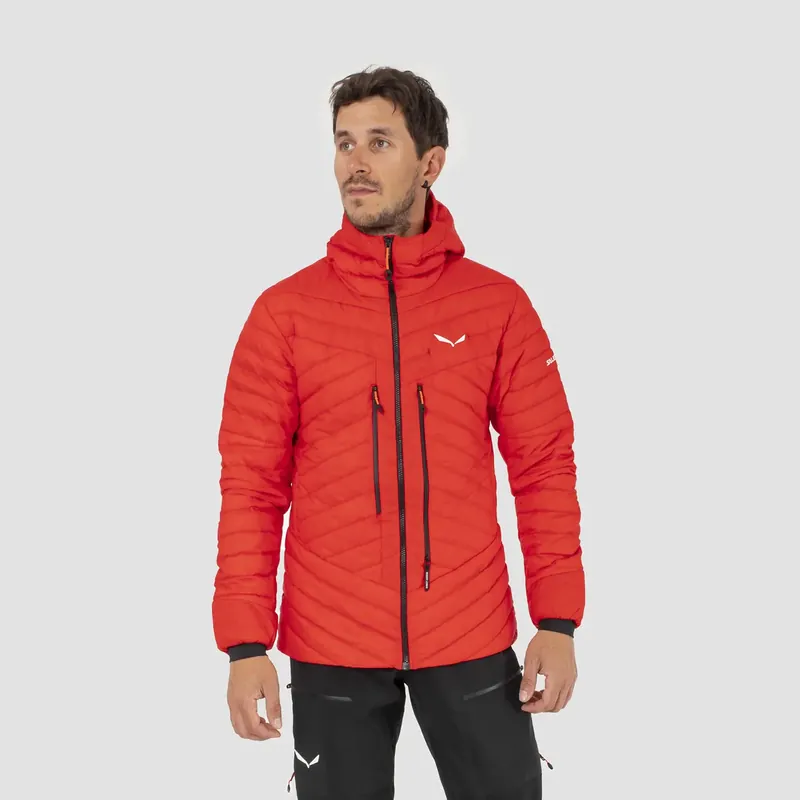 Expresní Doručení Salewa Ortles Hyb Rds Dwn M Jacket 44/XS červená