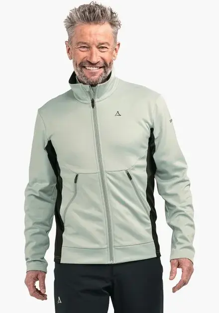Schöffel SF-Fleece Jk Style Pontre MNS 54 béžová/černá Nejlepší Cena