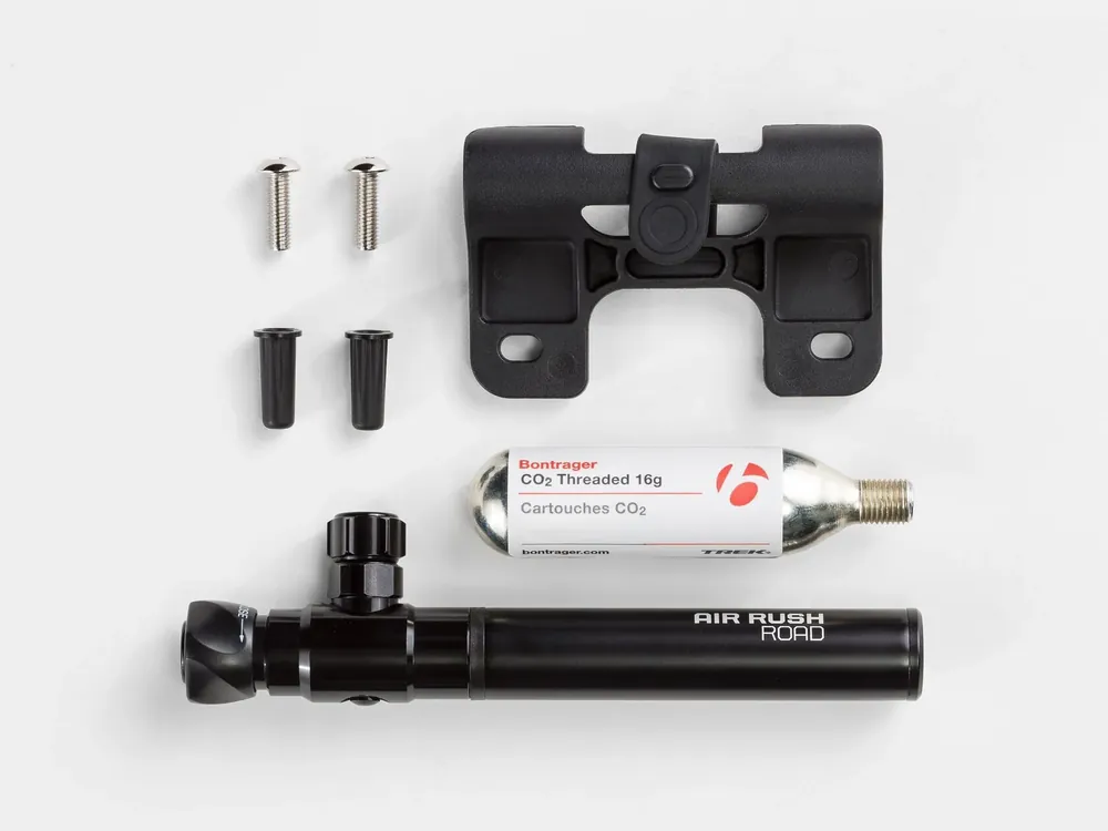 Mini pumpička Bontrager Air Rush Road UNI černá Výprodej