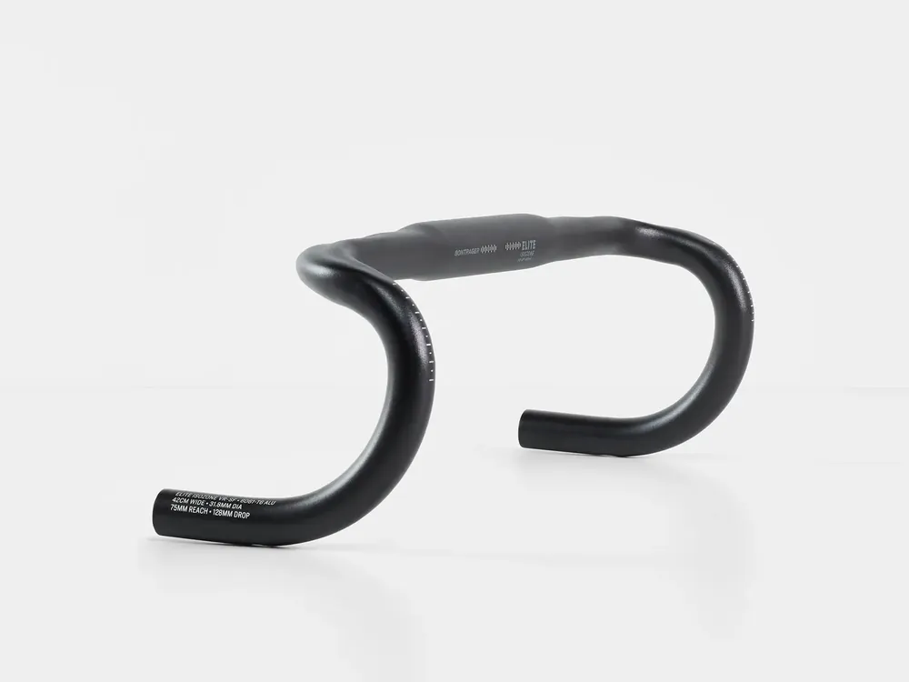 Silniční řídítka Bontrager Elite IsoZone VR-SF 380mm černá Pouze Dnes