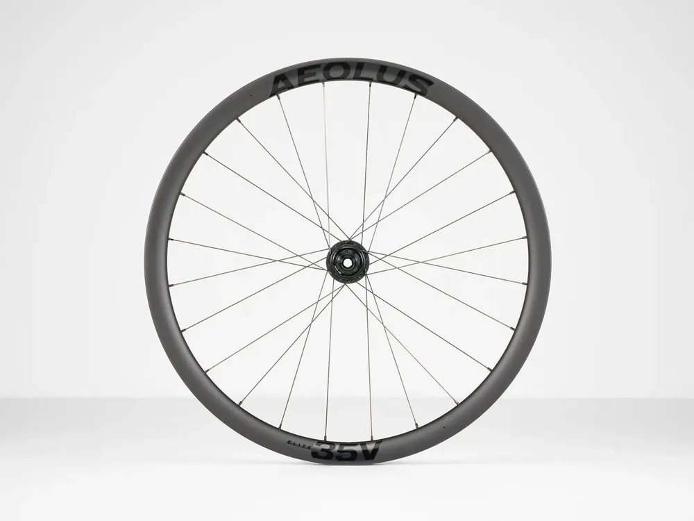 Silniční kolo Bontrager Aeolus Elite 35V TLR Disc pro kotoučové brzdy černá Přímo Od Výrobce