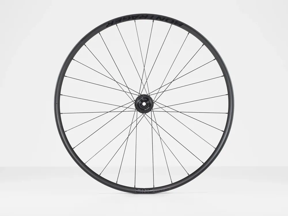 Nová Kolekce 29palcové MTB kolo Bontrager Line Comp 30 TLR Boost černá/šedá