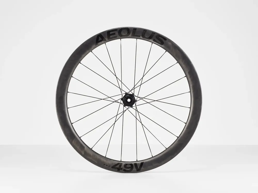 Autentický Silniční kola Bontrager Aeolus Pro 49V Disc TLR černá