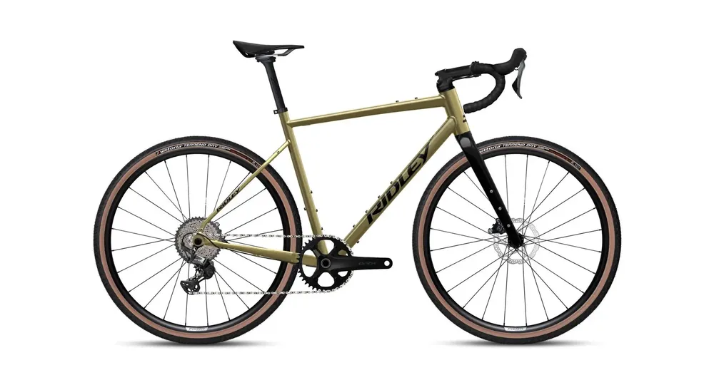 Sleva Ridley kolo KANZO Adventure Alu GRX 800 1x12 S zelená