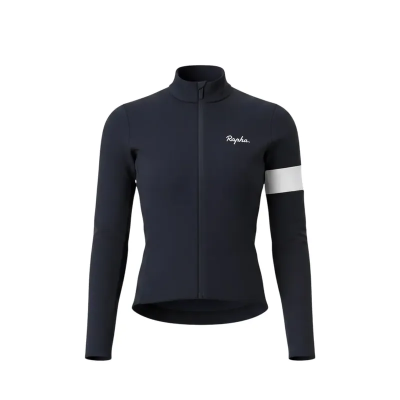 Dámská zimní cyklistická bunda Rapha Core XS černá/bílá Vysoce Kvalitní