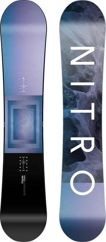 NITRO snowboard FATE 150 fialová/černá Značkový