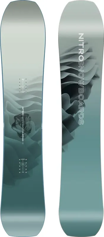 Výhodná Nabídka NITRO snowboard KARMA 148 zelená/šedá
