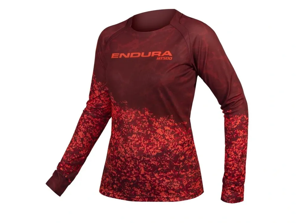 Cyklistický dres Endura MT500 Marble T LTD s dlouhým rukávem Cenový Hit