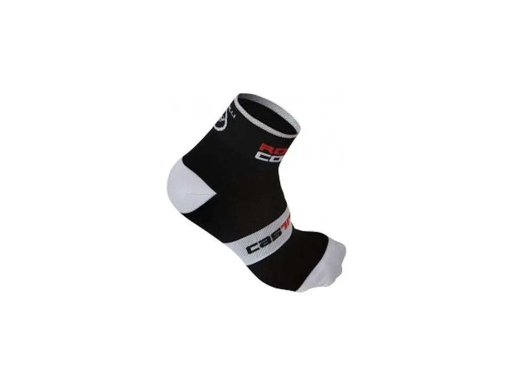 Cyklistické ponožky Castelli Rosso Corsa 6 cm Časově Omezené