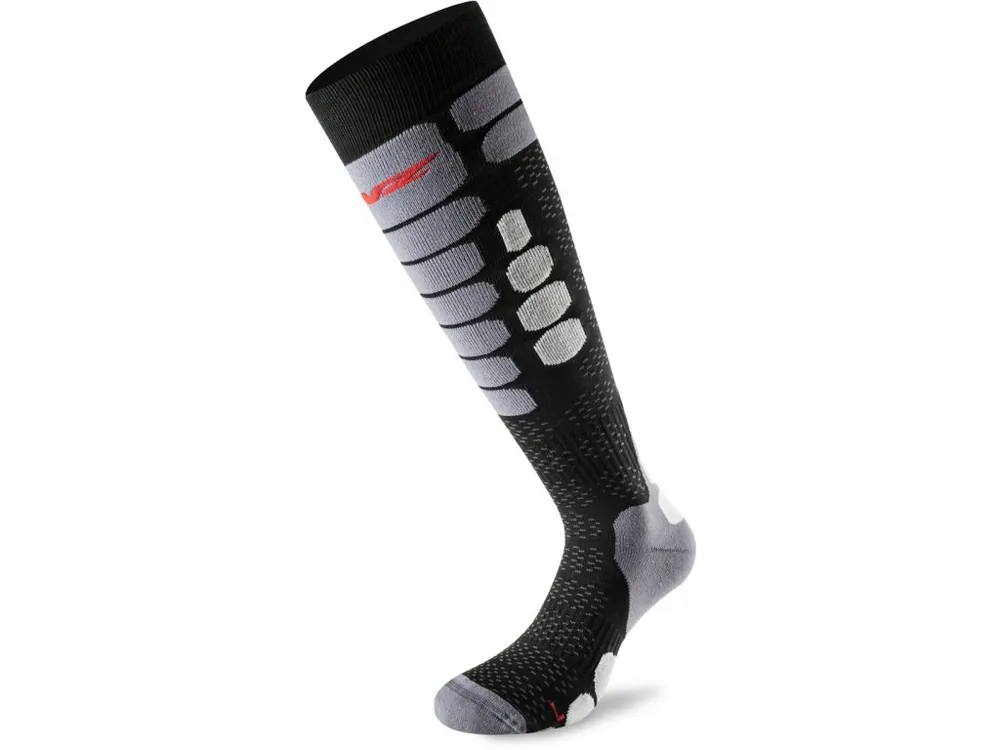 Ponožky Lenz Skiing 5.0 black/grey Výhodná Nabídka