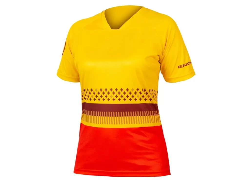 Cyklistický dres Endura SingleTrack Print T LTD Cenově Výhodný