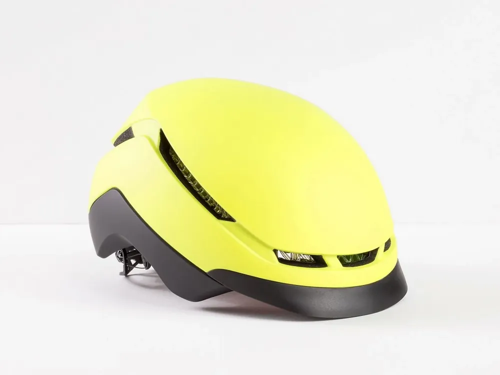 Oblíbený Cyklistická přilba Bontrager Charge WaveCel Radioactive Yellow/Black