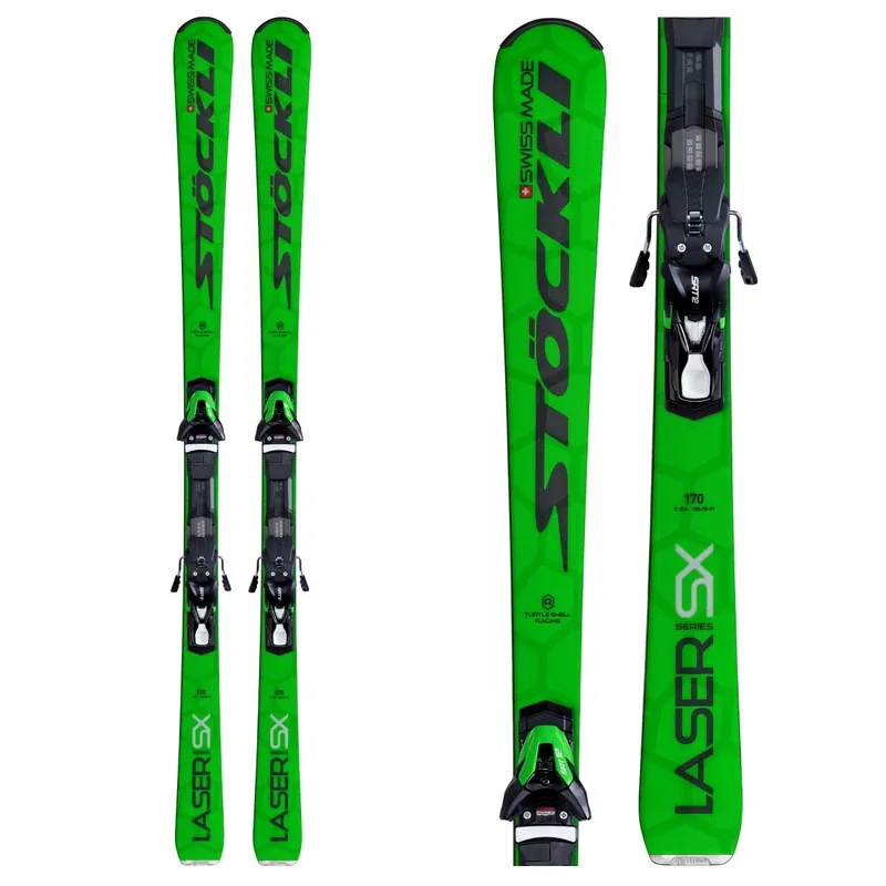 Nízká Cena Stöckli Laser SX + Salomon MC12 black matt/shiny
