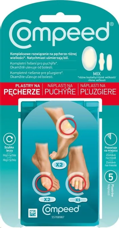 Compeed Náplast na puchýře Mixpack Ihned K Objednání
