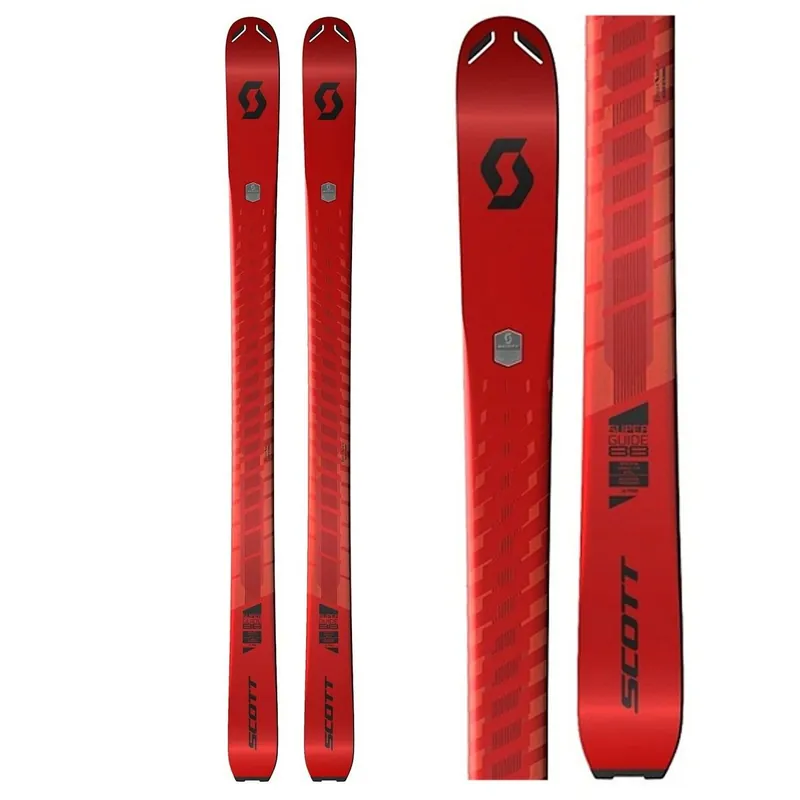 Scott Superguide 88 red+ATK Rent Me+Stoupací pásy Dokud Zásoby Vydrží