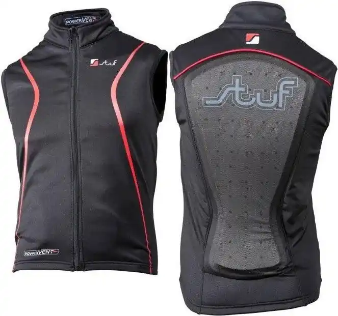 Pouze Dnes Stuf Anatomic Vest black/red pánské/unisex...