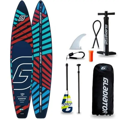 Rychlé Dodání Gladiator paddleboard Pro Design Sport 12‘6‘‘x30‘‘x6‘‘