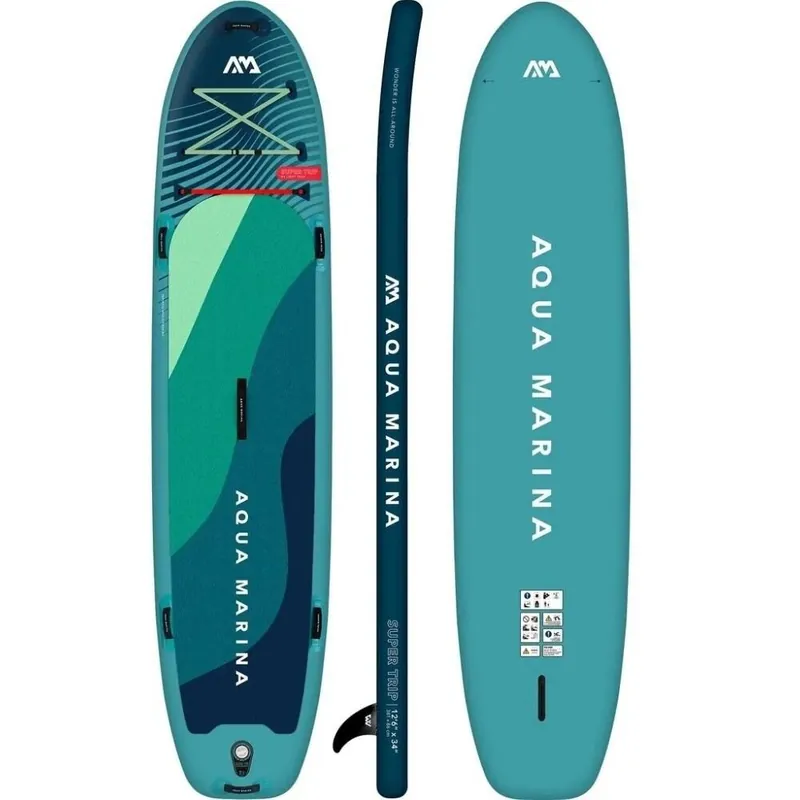 AQUA MARINA Super Trip 12‘6‘‘x34‘‘x6‘‘ paddleboard Super Cena