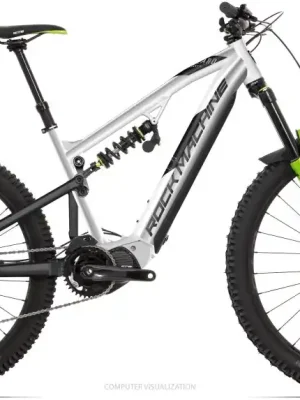 Bezpečná Platba Celoodpružené horské elektrokolo Rock Machine Blizzard e90-297 RZ - Velikost XL