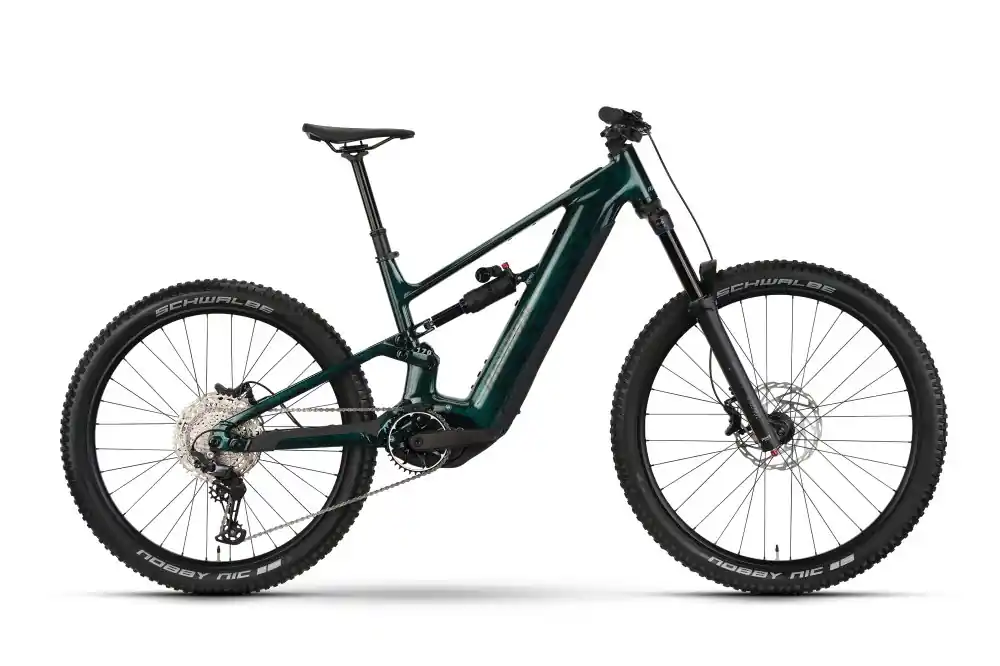 Celoodpružené horské elektrokolo Raymon Ravor LT Comp Jade Green - Velikost S Horká Nabídka