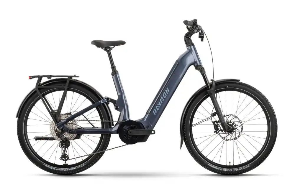 Cenová Bomba Celoodpružené trekingové elektrokolo Raymon Tavano Wave Ultra - Velikost M