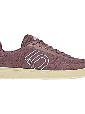 Ověřený Cyklistické boty Five Ten Sleuth DLX Canvas WMN Quiet Crimson - Velikost EU 38 2/3