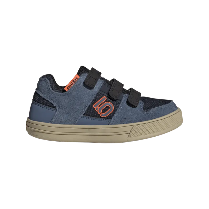 Tovární Cena Cyklistické boty dětské Five Ten Freerider Kids VCS Legend Ink / Wonder Steel / Impact Orange - Velikost EU 30 1/2