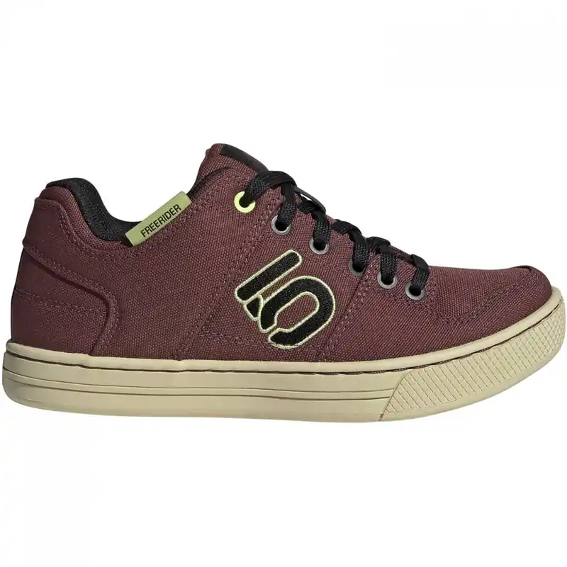 Nová Kolekce Cyklistické boty Five Ten Freerider Canvas W Quiet Crimson