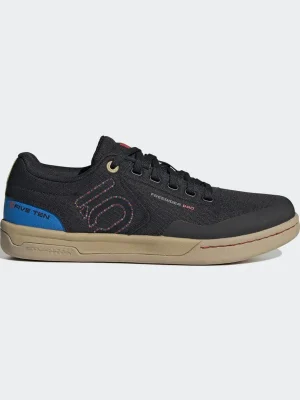 Cyklistické boty Five Ten Freerider Pro Canvas Black Pulse Lime - Velikost EU 46 Sezónní Sleva
