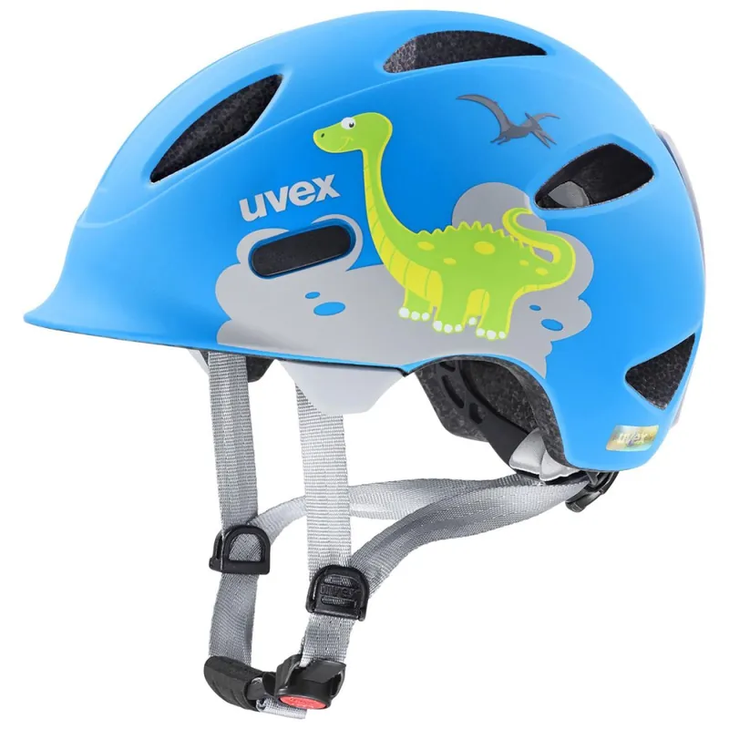 UVEX HELMA OYO STYLE DINO BLUE MAT (S4100470200) - Velikost 46-50 Finální Výprodej
