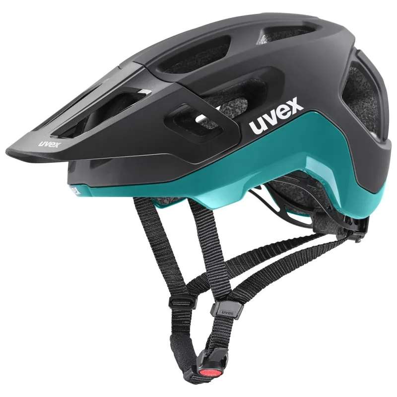 Cenově Výhodný UVEX HELMA REACT BLACK-TEAL MATT (S4107090200) - Velikost 52-56