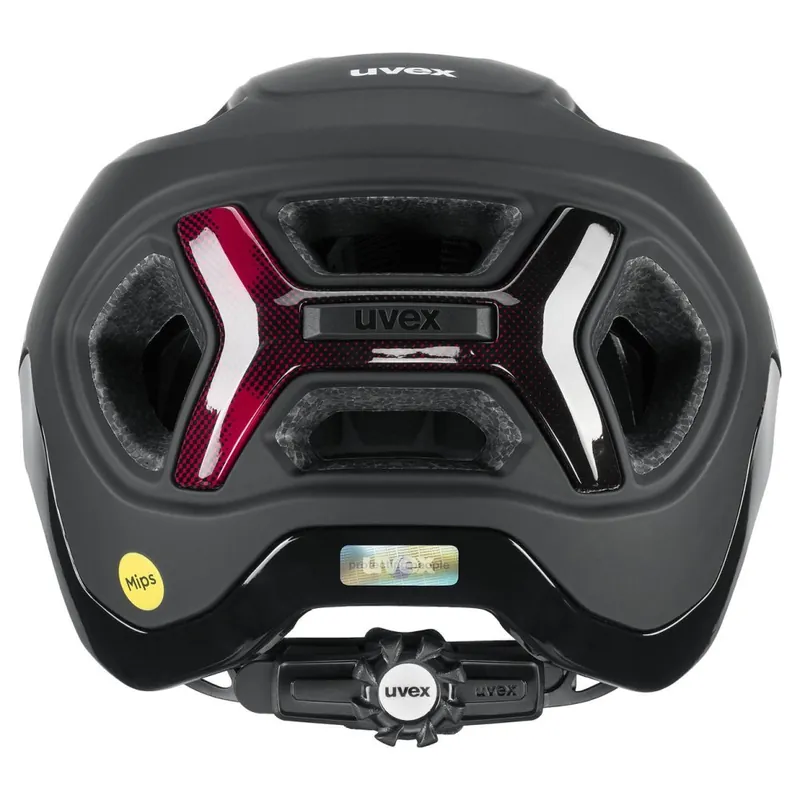UVEX HELMA REACT MIPS BLACK-RUBY RED M (S4107121000) - Velikost 59-61 Sleva