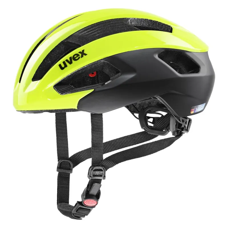 Speciální Cena UVEX HELMA RISE CC NEON YELLOW-BLACK M (S4100900100) - Velikost 52-56