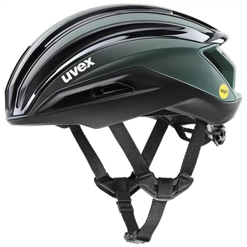 Kup Teď UVEX HELMA SURGE AERO MIPS BLK-SAGE GR M (S4100980400) - Velikost 53-56