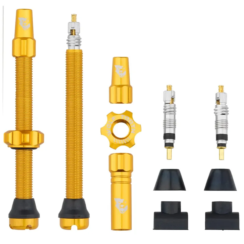 WOLF TOOTH ventilky Tubeless Valve Stem Kit 60mm zlatá Rychlé Dodání